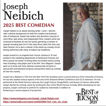 Joseph Neibich Nybyk Best of Tucson 2025