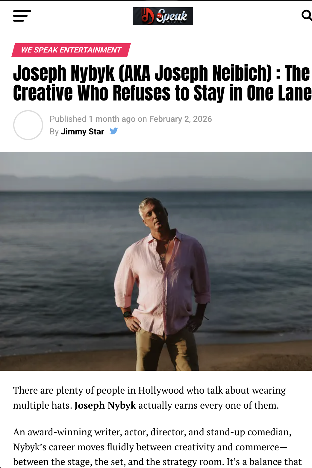 Joseph Neibich WeSpeak