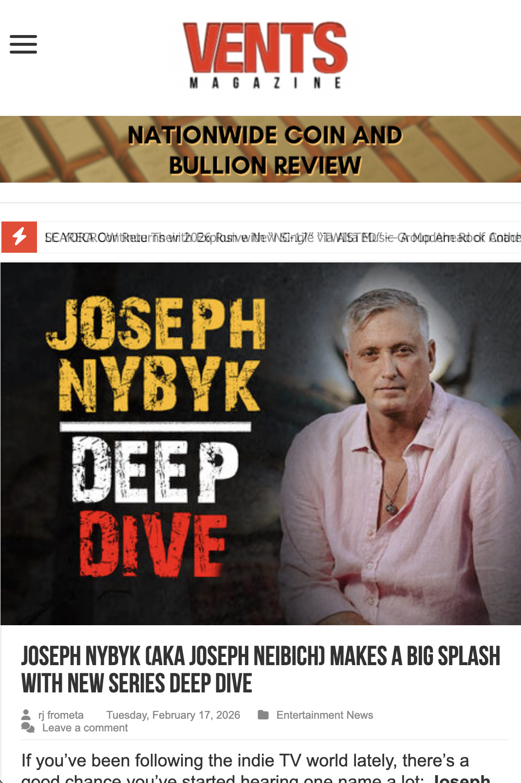 Joseph Neibich Daily Pop