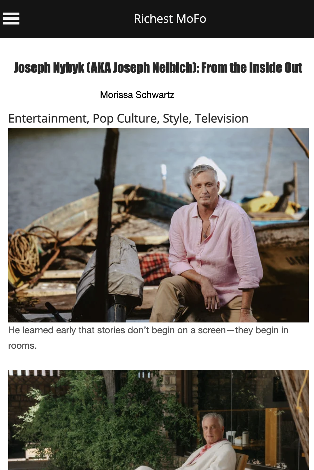 Joseph Neibich in the Richest Mofo